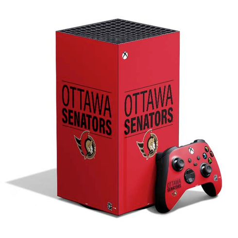 NHL Ottawa Senators Lineup XBox Series X Digital Edition Bundle Skin