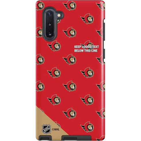 NHL Ottawa Senators Pattern Galaxy Cases