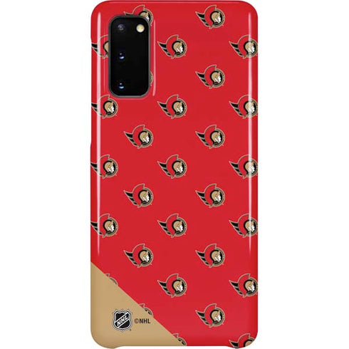 NHL Ottawa Senators Pattern Galaxy Cases