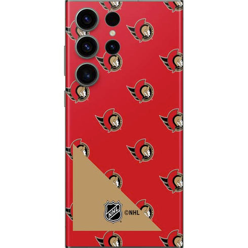 NHL Ottawa Senators Pattern Galaxy Skins