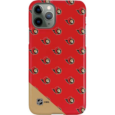 NHL Ottawa Senators Pattern iPhone Cases