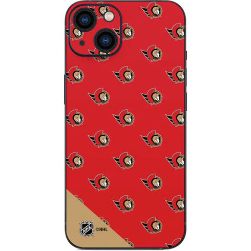 NHL Ottawa Senators Pattern iPhone Skins