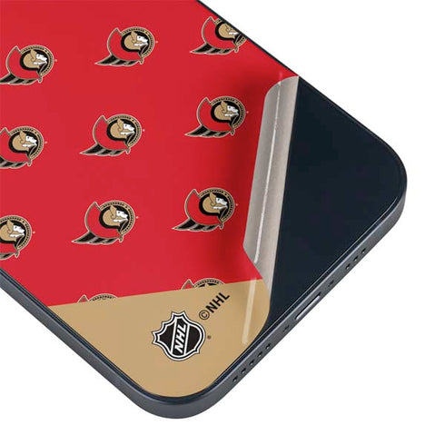 NHL Ottawa Senators Pattern iPhone Skins