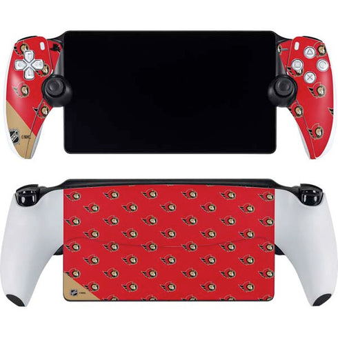 NHL Ottawa Senators Pattern PlayStation PS5 Skins