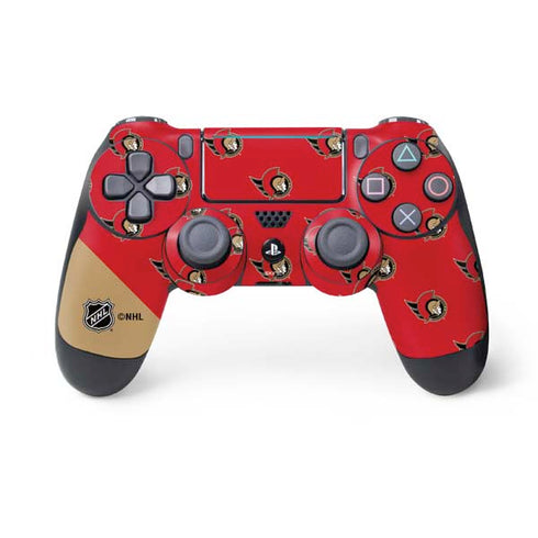 NHL Ottawa Senators Pattern PlayStation PS4 Skins