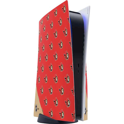 NHL Ottawa Senators Pattern PlayStation PS5 Skins