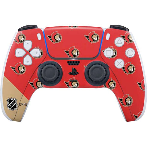 NHL Ottawa Senators Pattern PlayStation PS5 Skins