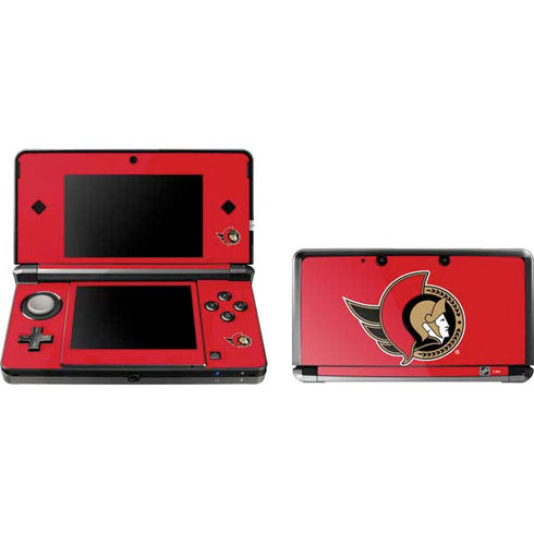 NHL Ottawa Senators Solid Background Nintendo Skins