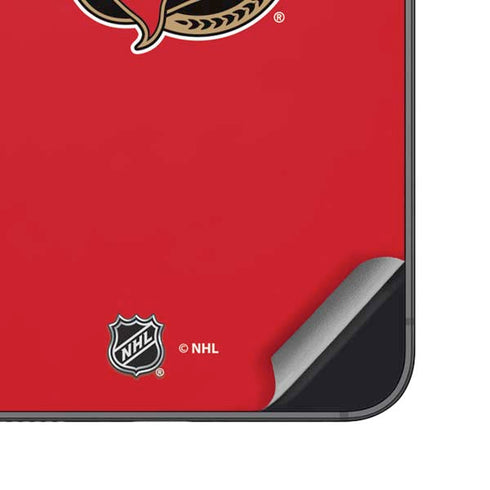 NHL Ottawa Senators Solid Background Galaxy A16 5G Skin