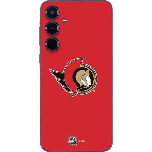 NHL Ottawa Senators Solid Background Galaxy A36 5G Skin