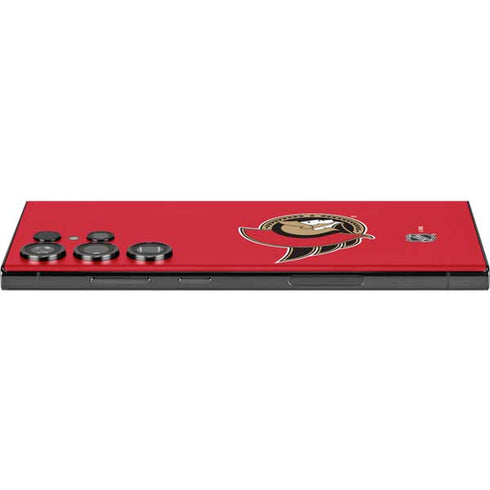 NHL Ottawa Senators Solid Background Galaxy Skins
