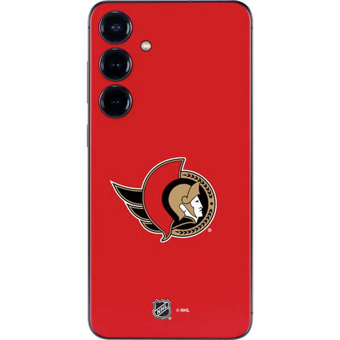 NHL Ottawa Senators Solid Background Galaxy S25 Plus Skin