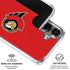 NHL Ottawa Senators Solid Background Galaxy S26 Clear Case