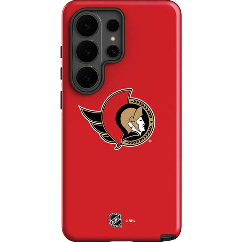 NHL Ottawa Senators Solid Background Galaxy S26 Ultra Impact Case