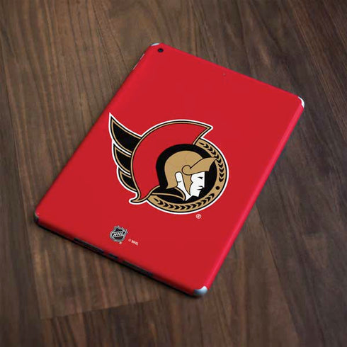 NHL Ottawa Senators Solid Background Apple iPad Skin