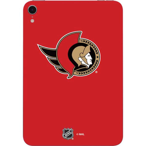 NHL Ottawa Senators Solid Background Apple iPad Mini Skin
