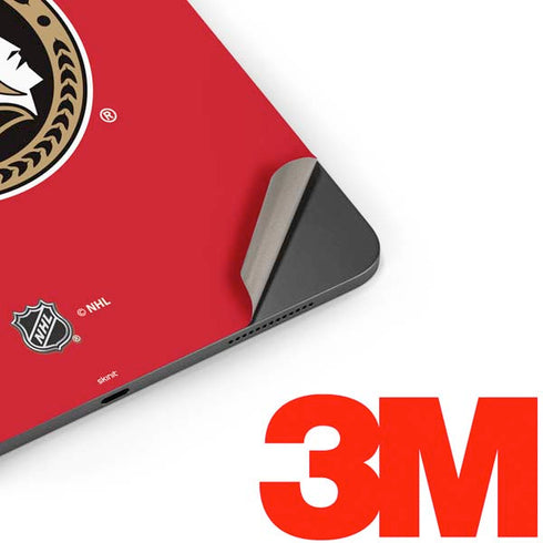 NHL Ottawa Senators Solid Background Apple iPad Pro Skin