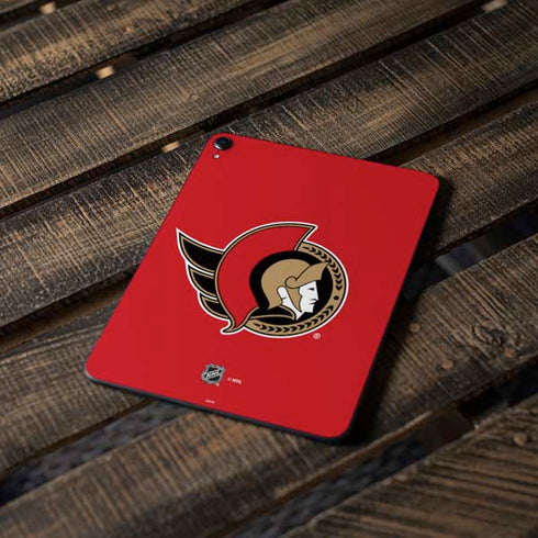 NHL Ottawa Senators Solid Background Apple iPad Pro Skin