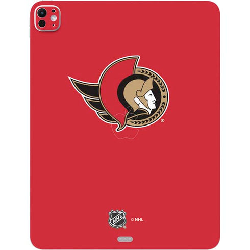 NHL Ottawa Senators Solid Background iPad Pro 13in M4 (2024) Skin
