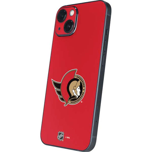 NHL Ottawa Senators Solid Background iPhone Skins