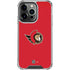 NHL Ottawa Senators Solid Background iPhone 16 Pro Clear Case