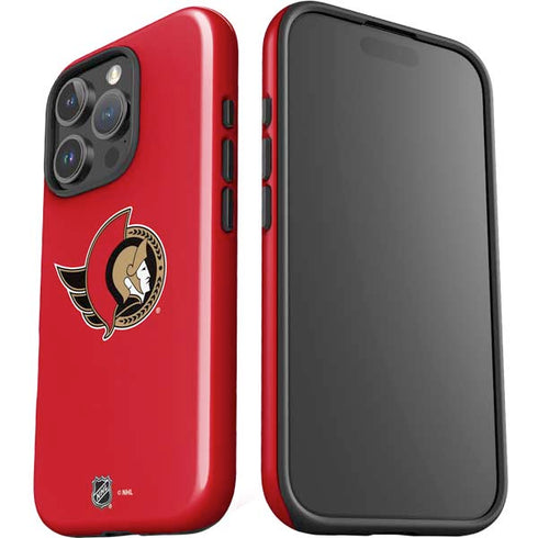 NHL Ottawa Senators Solid Background iPhone 16 Pro Impact Case