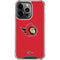NHL Ottawa Senators Solid Background iPhone 16 Pro Max Clear Case