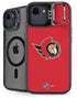 NHL Ottawa Senators Solid Background iPhone 16e Kickstand Case