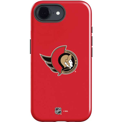 NHL Ottawa Senators Solid Background iPhone 16e Impact Case