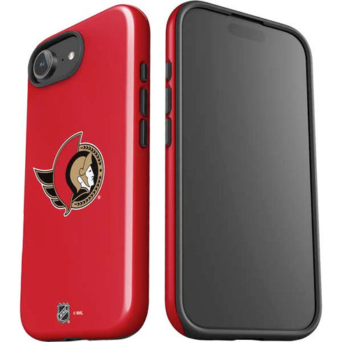 NHL Ottawa Senators Solid Background iPhone 16e Impact Case