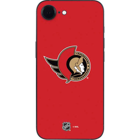 NHL Ottawa Senators Solid Background iPhone 16e Skin