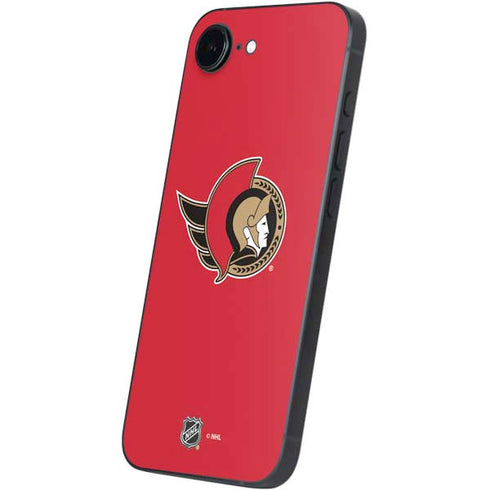 NHL Ottawa Senators Solid Background iPhone 16e Skin