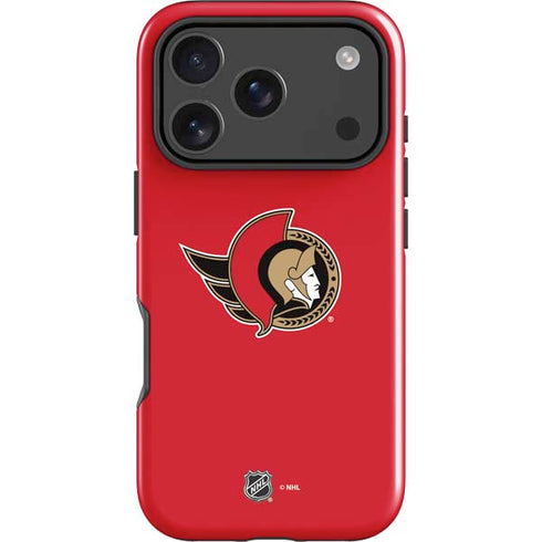 NHL Ottawa Senators Solid Background iPhone 18 Pro Impact Case