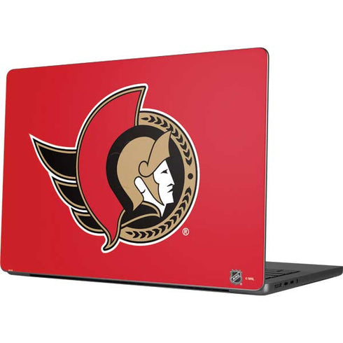 NHL Ottawa Senators Solid Background Apple MacBook Pro 14-inch Skin