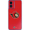 NHL Ottawa Senators Solid Background Moto G Play 4G (2024) Skin