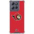 NHL Ottawa Senators Solid Background Moto G Stylus 5G (2025) Clear Case