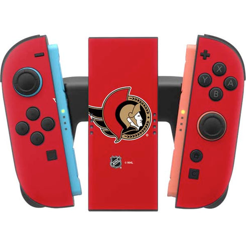 NHL Ottawa Senators Solid Background Nintendo Switch 2 (2025) Joy-Con Controller Skin