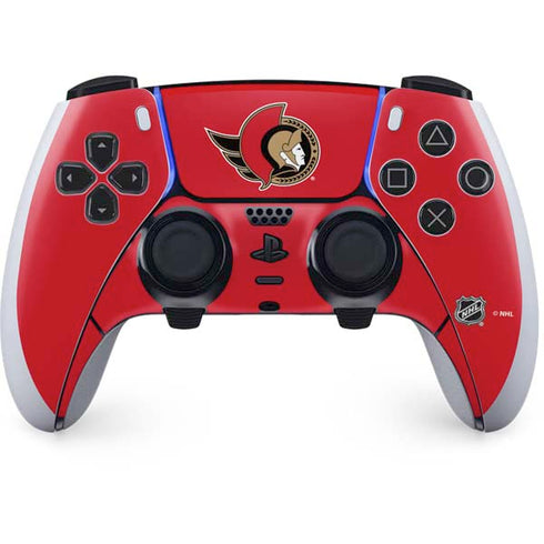 NHL Ottawa Senators Solid Background PlayStation PS5 Skins
