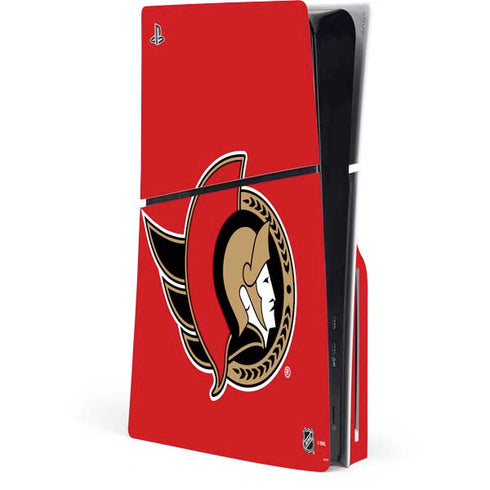 NHL Ottawa Senators Solid Background PlayStation PS5 Skins