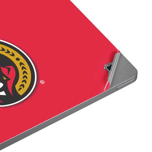 NHL Ottawa Senators Solid Background Laptop Skins