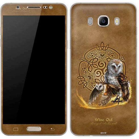 Owl Celtic Knot by Brigid Ashwood Galaxy J7 Skin