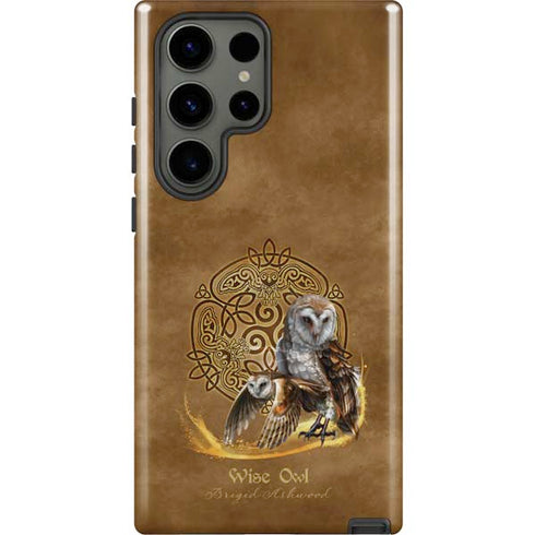 Owl Celtic Knot by Brigid Ashwood Galaxy S23 Ultra Pro Case