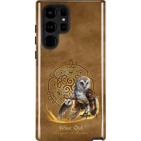 Owl Celtic Knot by Brigid Ashwood Galaxy S25 Ultra Impact Case
