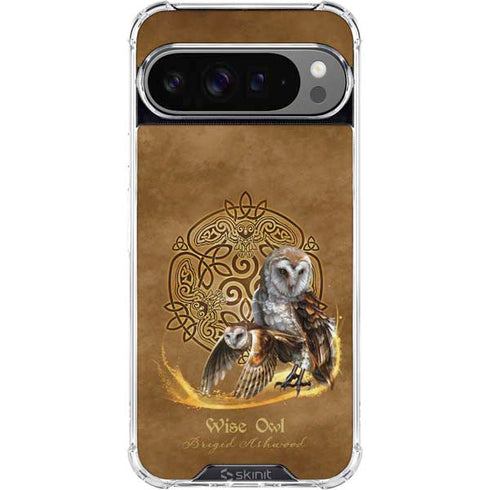 Owl Celtic Knot by Brigid Ashwood Google Pixel 10 Pro XL Clear Case