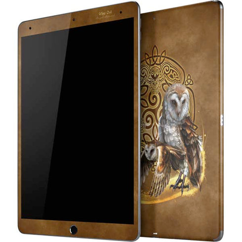 Owl Celtic Knot by Brigid Ashwood iPad Skins