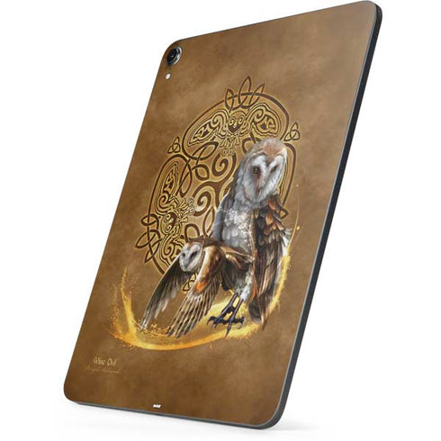 Owl Celtic Knot by Brigid Ashwood Apple iPad Pro Skin