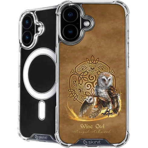 Owl Celtic Knot by Brigid Ashwood iPhone 16 Plus MagSafe Case