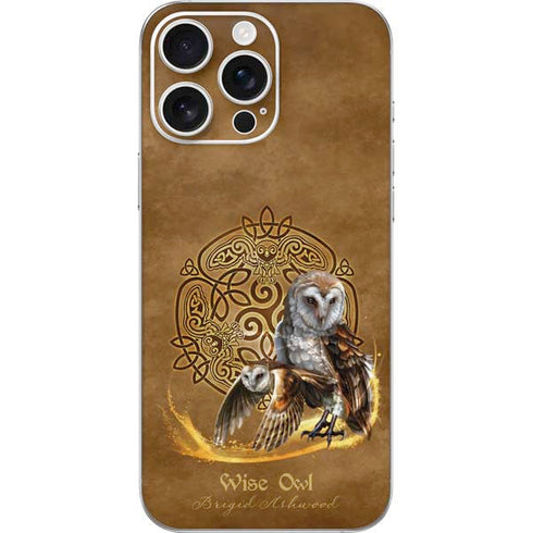 Owl Celtic Knot by Brigid Ashwood iPhone 16 Pro Max Skin