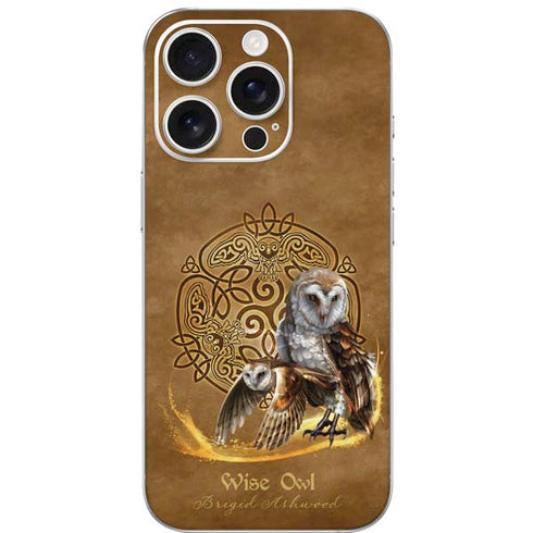 Owl Celtic Knot by Brigid Ashwood iPhone 16 Pro Skin