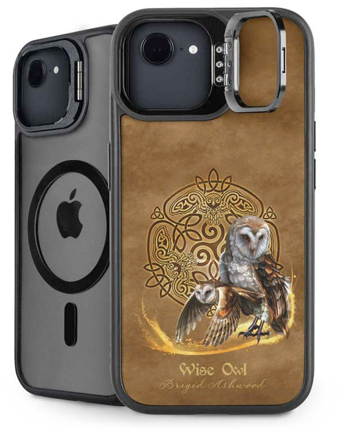 Owl Celtic Knot by Brigid Ashwood iPhone 16e Kickstand Case